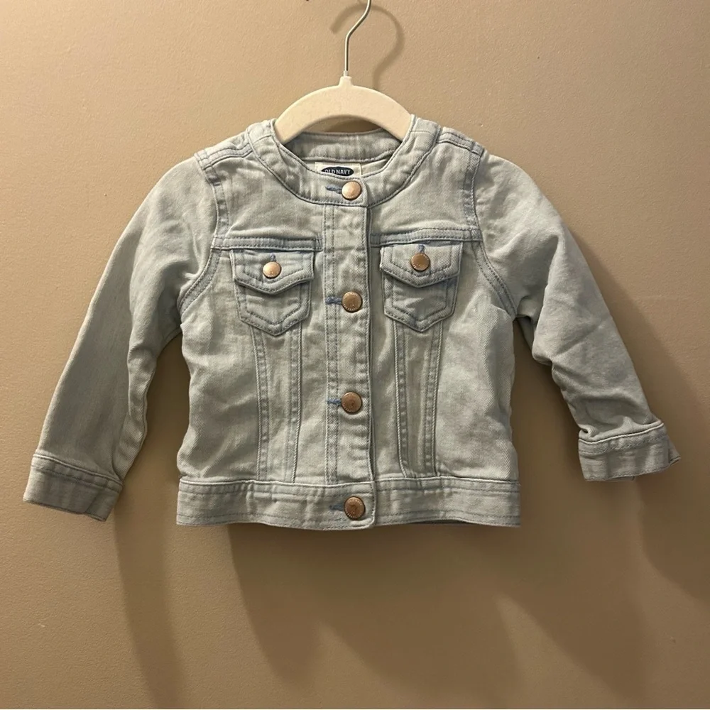 Old Navy Light Blue Kids Jean Jacket